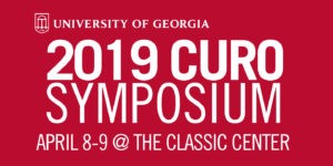 2019 CURO Symposium is April 8-9