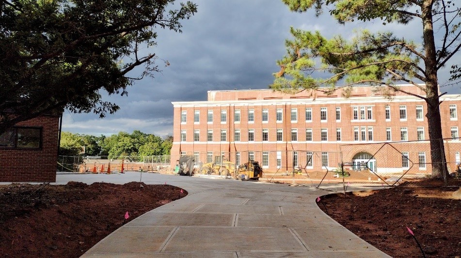 The new UGA STEM II building under construction. Photo: Sonia Altizer.