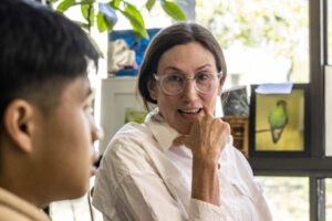 Academic advisor helps students find community and strive for sustainability